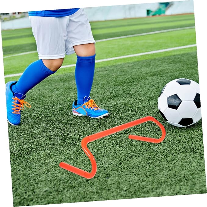 4pcs Portable Agility Hurdles for Preschool PE Class Outdoor Sports Material Speed Training Equipment for Coordination and Team Activities