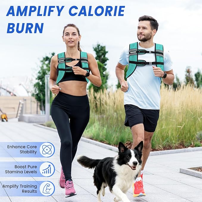 Weighted Vest Woman, 6/8/12/16/20/25/30 Lb Unisex Reflective Strength Training Weight Vest For Running, Jogging, Cardio & Workouts