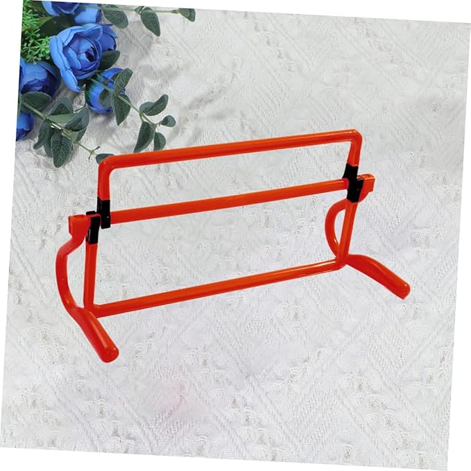balacoo Removable Agility Hurdles for Soccer Training Detachable Fitness Equipment for Use Essential Football Training Accessories Red Exercise Barriers for Speed