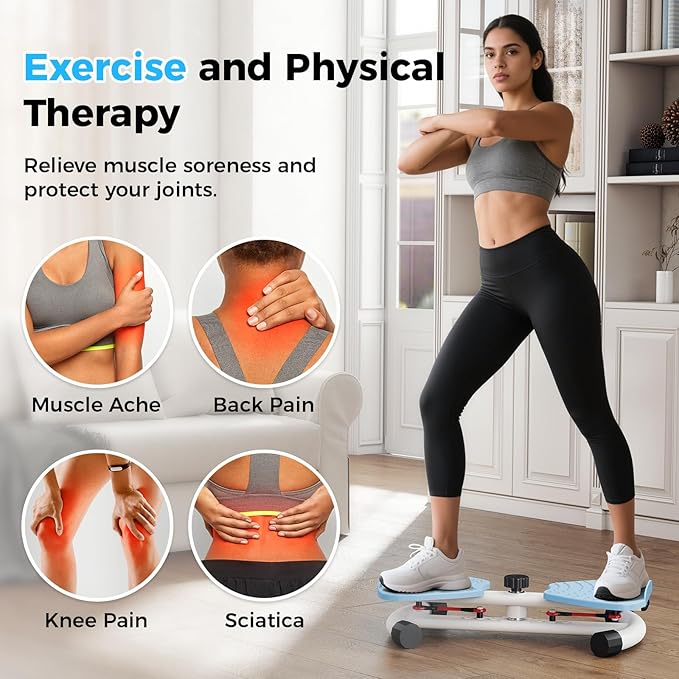 Waist Twister Machine Exercise, Ab Twister Board for Exercise, Waist Twisting Fitness Tool, Core Trainer for Women Belly Fat Loss, Home Gym Workout Equipment, Noiseless, 300 lbs Capacity