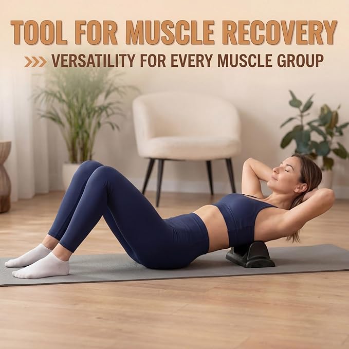 PSO-RITE Psoas Release Tool, Deep Tissue Trigger Point Massager for Hook & Hip Flexor Muscle Release, Pain Relief & Quick Recovery (Black)