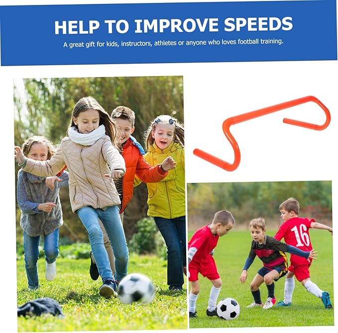 Boy Girl's Hurdles Soccer Training Equipment Agility Speed Hurdles for Boys and Girls and Adults