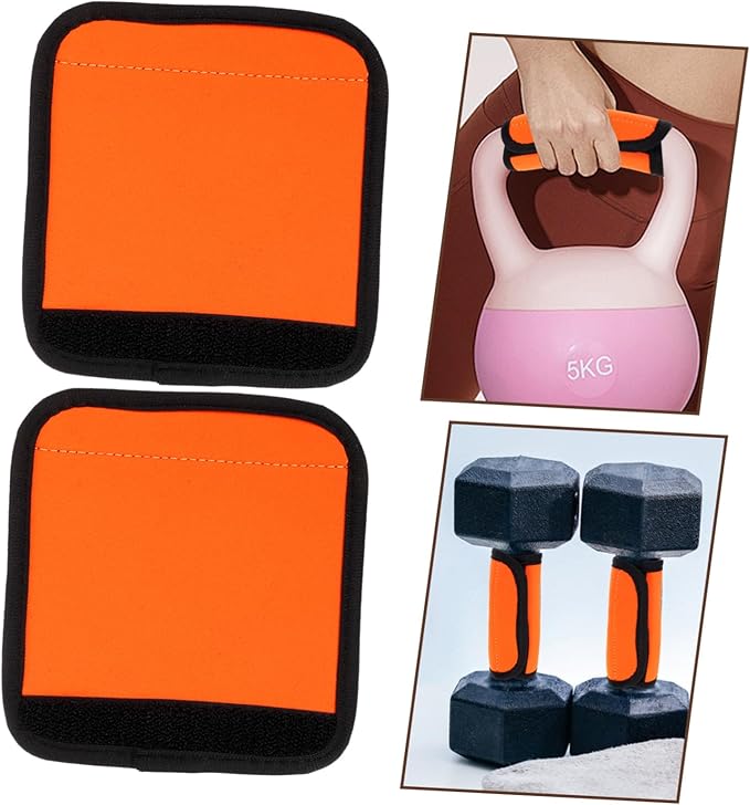 2pcs Polyester Palm Protectors Grip Pads for Weightlifting Skid Pad Sports Palm Guard Barbell Mat Non-Skid