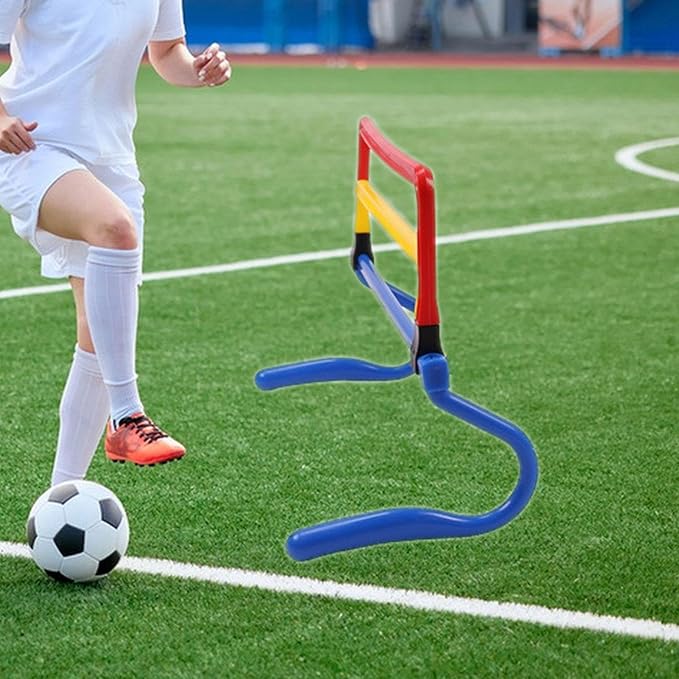 Agility Training Hurdles 4 Height Adjustable Portable Speed Training Equipment for Obstacle Courses