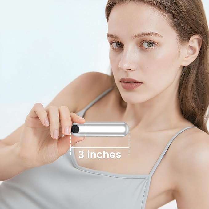 Handheld Electric Back Massager - Mini Waterproof&Rechargeable Handheld Deep Tissue Neck Sliver