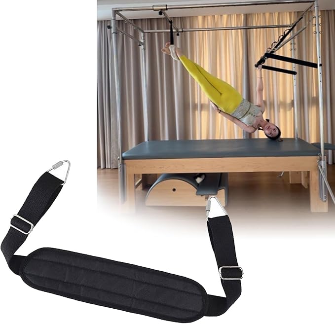 High Strengths Foot Strap for Pilates Equipment with Regulable Length Stainless Steel Cotton Blend for Enhances Training Fitness Equipment Accessories Foot Straps