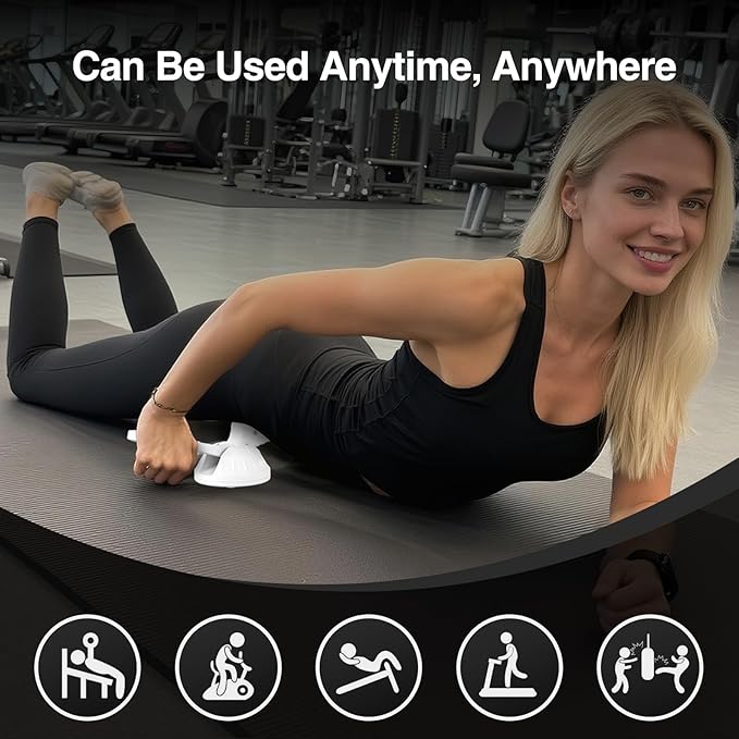 Psoas Release Tool-Hip Hook Psoas Muscle Release Tool Fully Adjustable for Iliacus,Waist Pain Sciatica,Back&Posture Relief,Hip Flexor Release Tool and Trigger Point Massage Tool [Patent Pending]