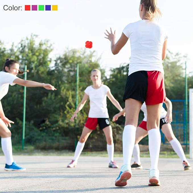 PATIKIL Reaction Balls, Agility Trainer, Silicone Bounce Balls for Baseball Hand-Eye Coordination Reaction Training, Speed Reflex