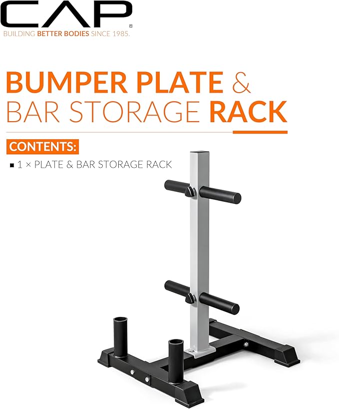 CAP Barbell Olympic Bumper Plate Tree Rack