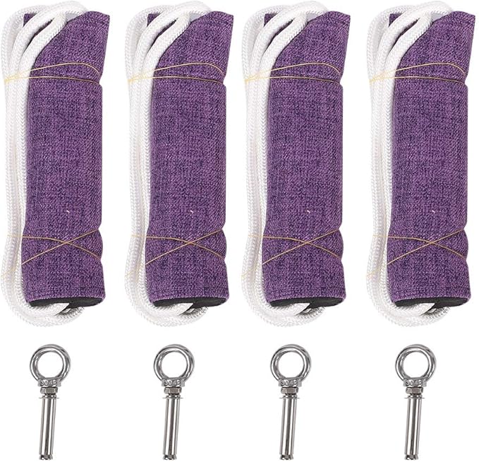 Keenso Yoga Rope, 17mm Aids Tool Pilates Flexbands Accessory, Yoga & Pilates Functionality, CVC Material Shown