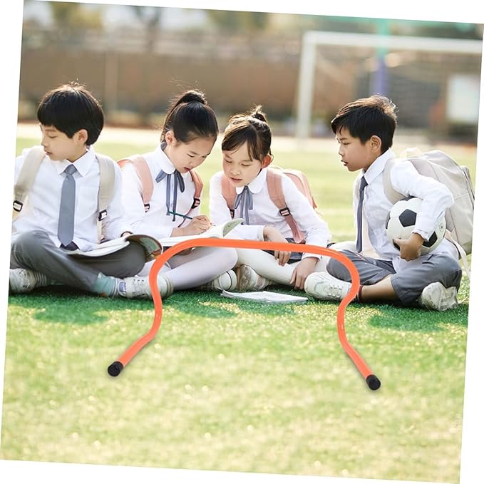 Yardwe 3Pcs Agility Hurdles for Durable Training Barriers for Enhanced Coordination and Speed for Football Practice and Sports Training Convenient Design