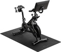 Bike Mat | 6mm, 30" x 72" Exercise Bike Mat/Treadmill Mat for Hardwood Floors or Carpet, Non-Slip Sweat-Proof Exercise Equipment Mat for Bike Trainer/Stationary Spin Bike/Indoor Cycling