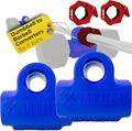 Dumbbell Barbell Converter - Dumbbell Converter Home Gym Equipment, for 1" Standard Bars, Up to 250lb Capacity Barbell Adapters- Versatile Weight Lifting Set, Suitable for Men and Women