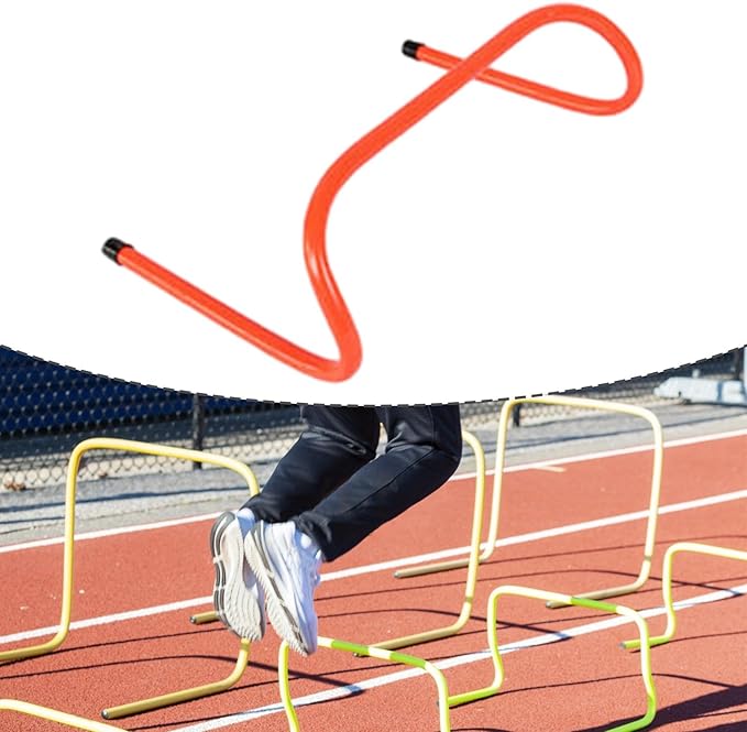 Agility Training Hurdles Speed Training Hurdles Football Training Equipment Soccer Training Obstacle Power Strength Material Suitable for Kids Athlete