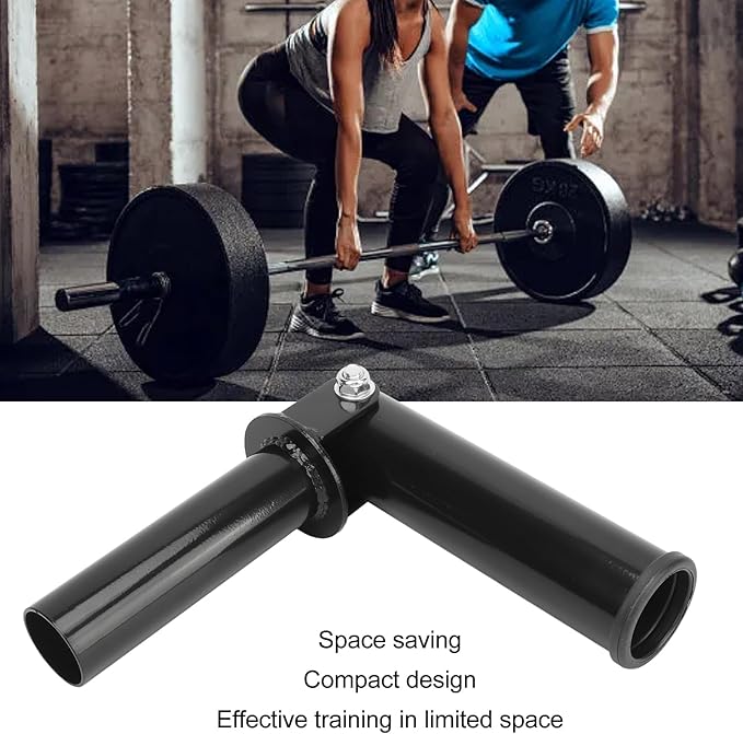 T Bar Row Landmine Attachment for Bar, Gym Equipment Power Training, Core Strength Exercise Equipment with Stable and Durable Iron Construction, Multi Functional Design