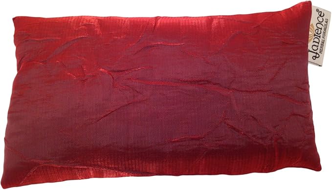JADIENCE Lavender Eye Mask - RED: Soothing Eye Pillow for Stress & Tired Eyes! | Perfect Yoga Eye Bag | Best Eye Mask for Migraines