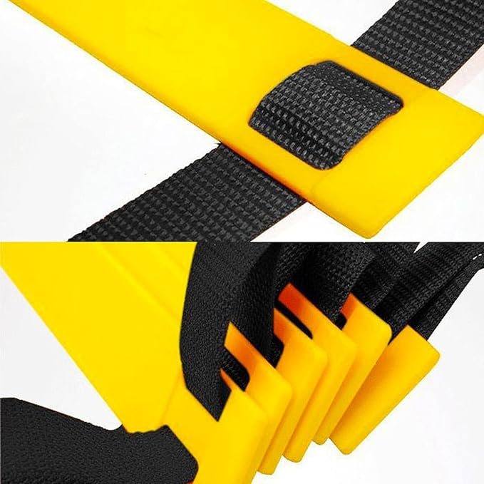 Agility Ladder Adjustable Agility Speed,Training Ladder, Outdoor Football Flexibility Training Jumping Ladder, to Boost Fitness Increase Skills,with Carry Bag(Size:3M)