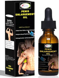 Men's Massage Oil – Natural with Herbal Extracts – 10ml Natural Male Enhancement
