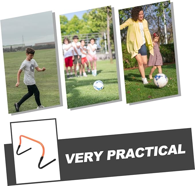 POPETPOP Training Accessory Plastic Speed Hurdles Adjustable Agility Hurdles for Boys and Girls Instructors