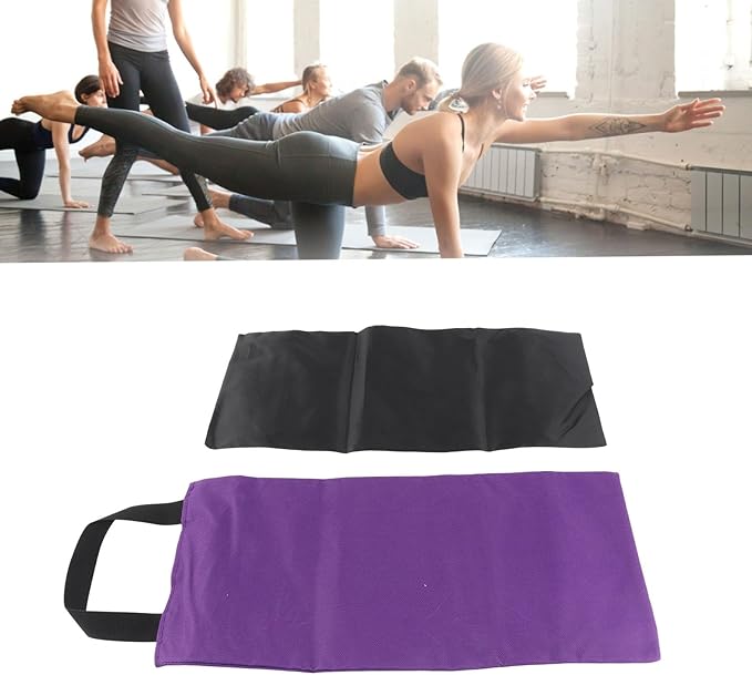 Yoga Sandbag Weighted Sand Bags Sandbags for Fitness 3 Colors Zippered Design Oxford Cloth Rollable Foldable Training Bag for Yoga Fitness Thin Arms Legs Workout