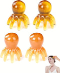 4PCS Octopus Head Massager Scalp, Head Spa Massage Tools for Stress Relief, Point Massage Comb