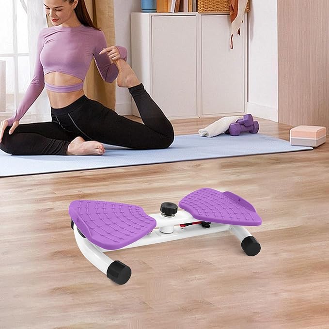 Waist Twisting Fitness Tool, Ab Twister Board for Exercise, 264lbs Load Capacity, for Weight Loss and Slimming, shaping, firming buttock, Home Workout,Bedroom, Balcony, Gym