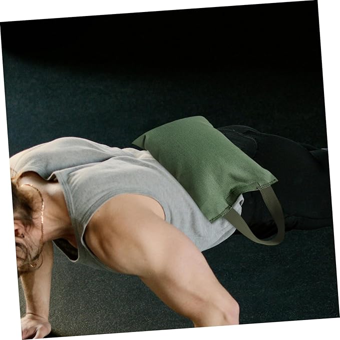 TOYANDONA Weighted Leg Press Sandbag Gym Bag for Yoga Dance Adjust Weight Training Bag
