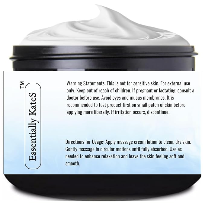 Magnesium 31% Cream Lotion 4 Fl Oz - Infused with Ceramides 1, 3, 6II and Hyaluronic Acid - Soothing, Relaxing, Hydrating, and Even Skin Tone - Helps Relax Sore Muscles and Stiffness