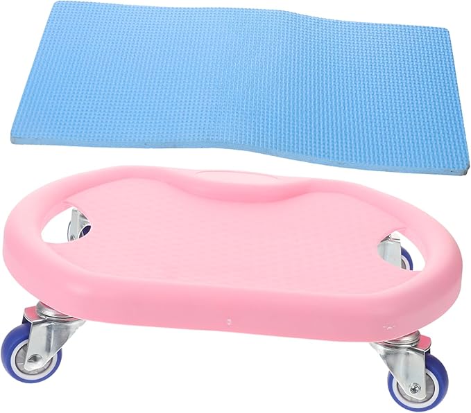 Abdominal Fitness Sliding Disc with Comfortable Handle and Complimentary Mat Mute Workout Sliders for Core Strength Training at Home Versatile Roller for Chest Arms Butt and Legs