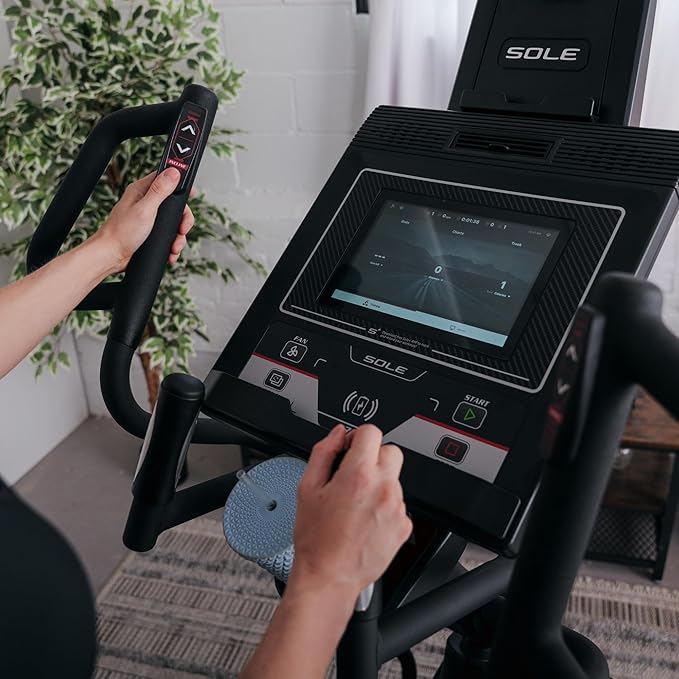 SOLE Fitness Elliptical Exercise Machines, Models E25, E35, E95, E95S, E98, Elliptical Machines for Home Use, Home Exercise Equipment for Cardio Training, Work from Home Fitness Stepper Machine