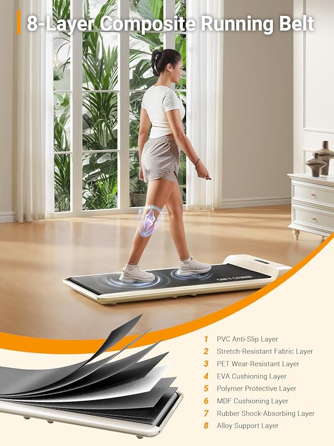 WALKINGPAD C2 Foldable Walking Pad Treadmill, Colorful Under Desk Treadmill for Home Office, Stylish Compact Design, No Assembly Needed