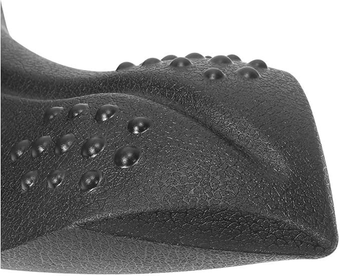 Pilates Spine, Shoulder, and Back Corrector Dolphin Shaped OOV, Ergonomically Designed Exercise Equipment and Fitness Tools(Black)