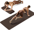 Foldable Fitness Yoga Mat | 2/5" (10MM) Extra Thick | SGS Certified Non-Slip TPE | 75x26" Extra Long-Wide | Portable & Easy Store | for Yoga, Pilates, Home Gym & Full-Body Workouts