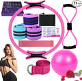 Pilates Essentials Kit for Women, 2025 New Better Me Pilates Kit for Core Strength, Stretching & Toning, 25cm Figure 8 Resistance Band Yoga Bands for Gym Workout