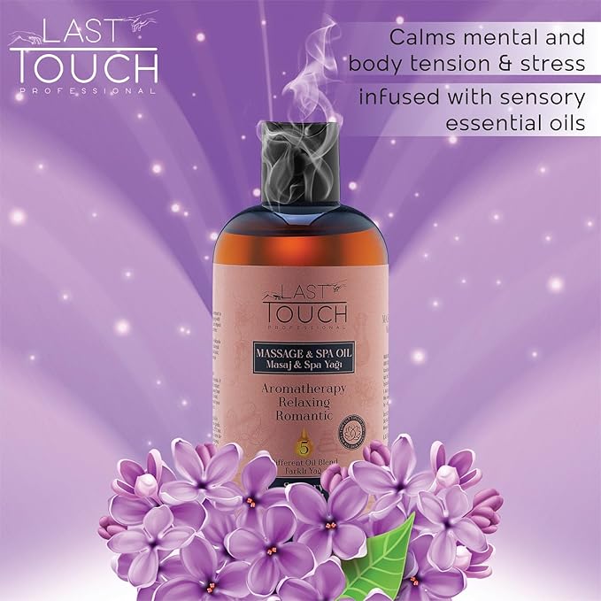 Sensual Massage Oil for Couples Sexual - Massage Oils for Date Night - Massage for Therapy - Aromatherapy Massage Oil Intimate Moments - Aphrodisiac Oil - 8.45 Fl Oz