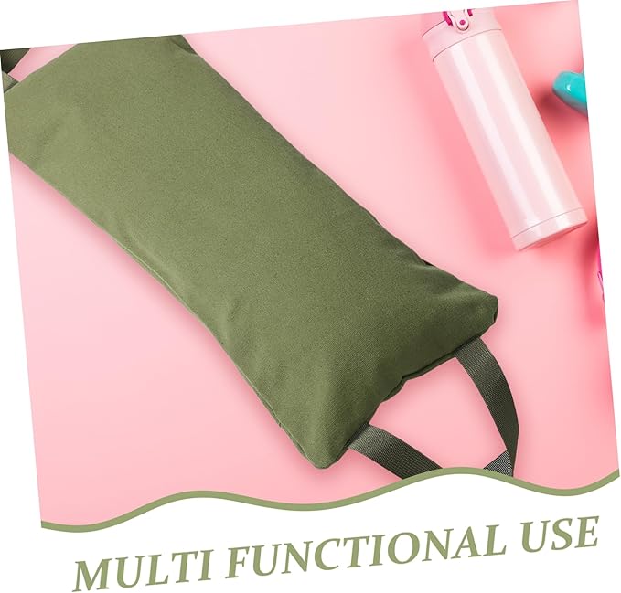 Milisten 1pc Weight Capacity Fitness Sandbag Canvas Hanging Bag Yoga Gym Bag Workout Sandbags Handles