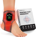 EMSense Triple Therapy Foot Massager | 3 in 1 Cordless & Portable Massager with 3 Vibration Modes & 3 Heat Levels - 1 Pack