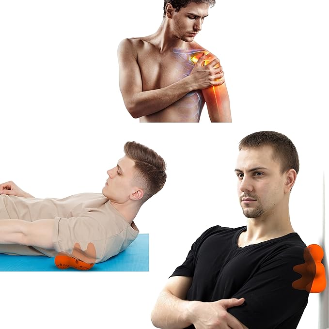 Trigger Point Massager Dolly, Myofascial Release Occipital Neuralgia, Neck & Shoulder Pain, Tension Headache, TMJ