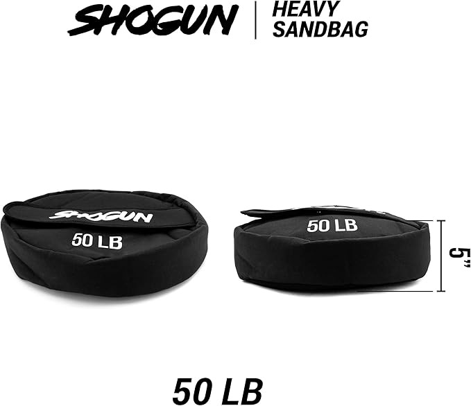 Shogun Sandbags for Working Out – Heavy Duty Workout Sandbag for Weight Training, Cross Training, Strongman, Fitness & Military Use – Adjustable Exercise Sand Bags for Full Body Training