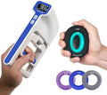 Grip Strength Tester 265lb/120kg, Digital Hand Dynamometer FDA Registered with Backlit LCD for Grip Strength Testing and Training