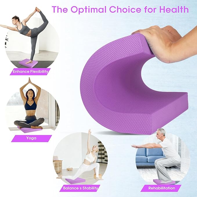 Exercise Balance Pad，Balance Foam Mat for Physical Therapy Equipment & Strength Stability Training, Slip Resistant Foam Mat for Yoga, Pilates, Meditation，Gardening knee pads