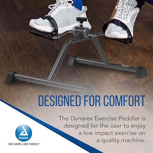 Dynarex 10500 Pedal Exerciser, Non-Folding, 15.75" Length, 21.65" Width