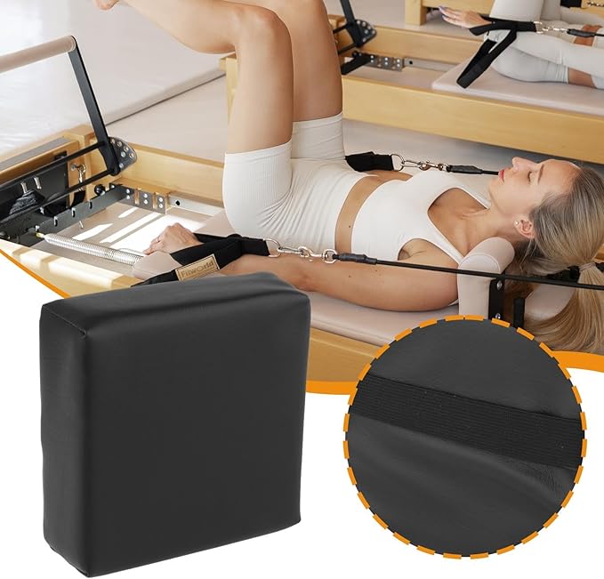 Pilates Pillow Head and Neck Support Pillow Comfortable Versatile Reformer Partner Assist Headrest for Workout 6.30x5.51x2.36inch