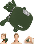 Siaasoo Neck Massager(Genuine OEM), Bionic Heated Massager (Patent Pending), Electric Deep Tissue 3D Kneading Massage, Portable neck massage, N7 Master Hand Series for Deep Tissue Pain Relief in Neck.