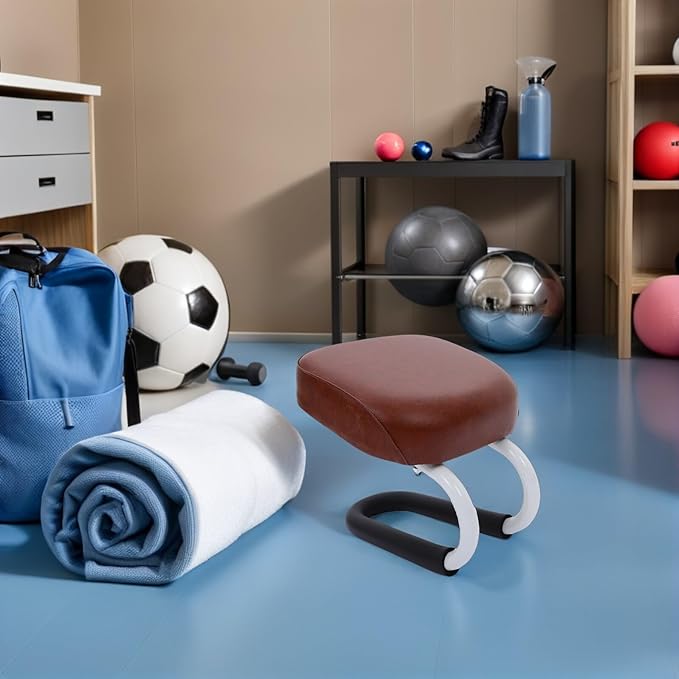 Veemoon Zen Meditation Stool Prayer Bench Kneeler with Non-Slip Cushion Portable Seiza Sitting Stool for Yoga Mindfulness and Home Prayer Use