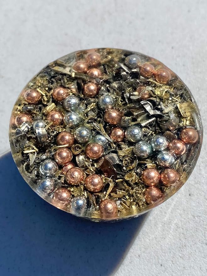 Amethyst, Ametrine Orgone Generator Energy Accumulator 528Hz/7.83Hz/Advance Harmonics Many Beautiful Ingredients and Colors (Amethyst, Ametrine)