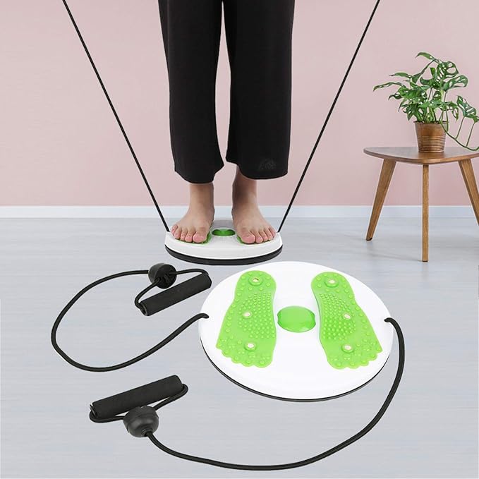 Gym Portable Lightweight Indoor Twisting Waist Disc, Twisting Waist Disc Board, for Waist Stretching Stretch Muscles