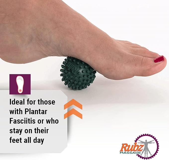 Due North Foot Rubz Combo Pack, Original Foot Rubz & Foot Massage Roller, 0.6 lb., multi colored, 2 piece set, (DNFCP3