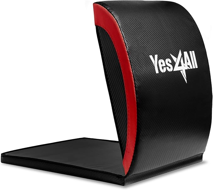 Yes4All Abdominal Exercise Pads, Foldable Ab Workout Equipment for Home Gym Core Training & Back Stretching, Sit Up Mat for Floor Exercises
