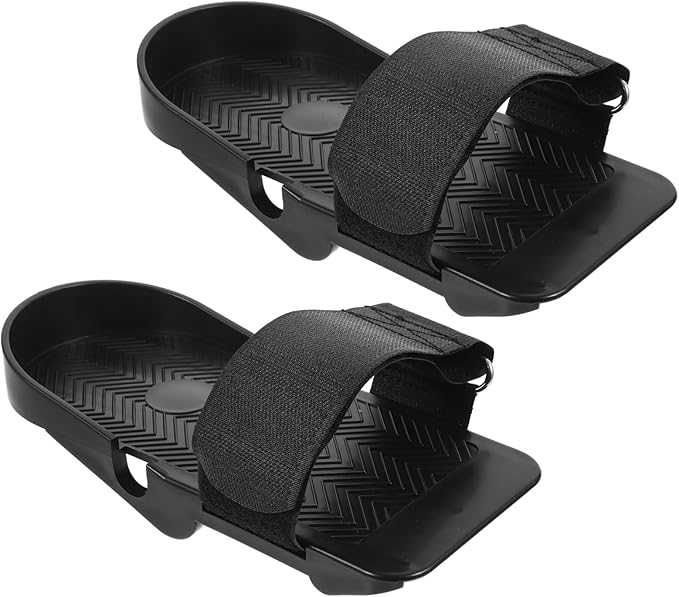 1 Pair Foot Pedal Fitness Equipment Sunny Health Machine Spare Parts Rowing Machine Foot Pedal Strap Rowing Pad Rower Replacement